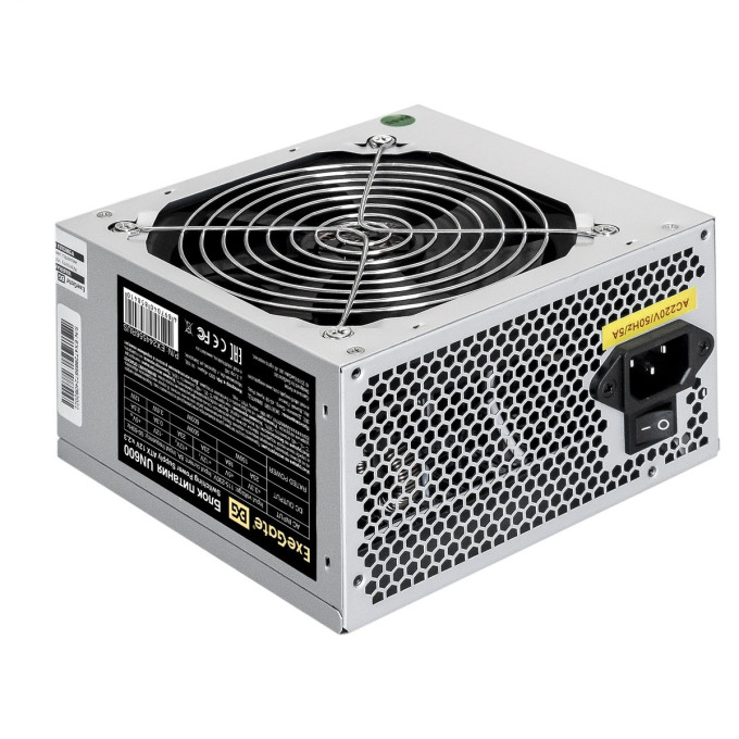 Блок питания 600W EXEGATE UN600 EX267193RUS