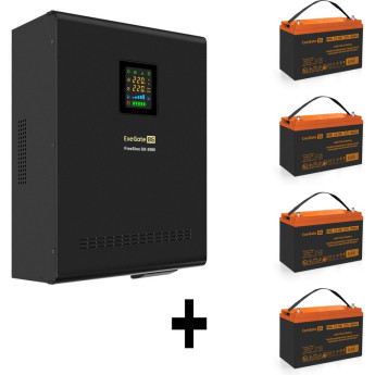 Комплект EXEGATE ИБП EX296003RUS + батарея 100Aч EX285656RUS 4шт