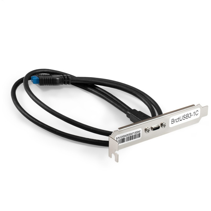 Планка портов в корпус Type-C EXEGATE BrctUSB3-1C EX298296RUS