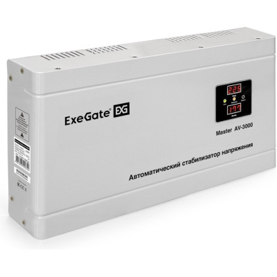 Стабилизатор напряжения EXEGATE MASTER AV-3000 настенный